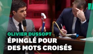 Olivier Dussopt admet « une bêtise » après avoir joué aux mots croisés à l’Assemblée