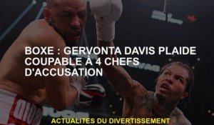 Boxe: Gervonta Davis plaide coupable à 4 accusations