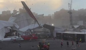 Grand Prix de voile d’Australie : un mini «ouragan» ravage le village des skippers