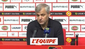 « J'ai retrouvé, par séquences, une équipe comme j'aime » - Foot - L1 - Rennes - Genesio