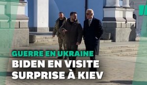 Guerre en Ukraine: Joe Biden en visite surprise à Kiev