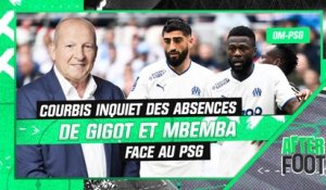 OM - PSG : Courbis inquiet des absences de Mbemba et Gigot pour Marseille