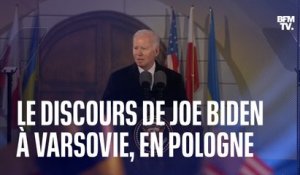 Le discours intégral de Joe Biden à Varsovie, en Pologne