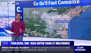 Une rixe a opposé des supporters de l'OM et des militaires ce week-end à Carcassonne, certains commerçants ont porté plainte