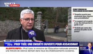 Enseignante mortellement poignardée: “C’est un événement qui suscite une solidarité nationale", estime l'évêque de Bayonne