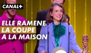 Amélie Bonnin reçoit le César du meilleur film de court métrage de fiction - César 2023 - CANAL +