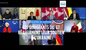Le G7 renouvelle son soutien à l'Ukraine
