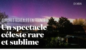 Des aurores boréales observées et immortalisées en France