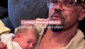 L'acteur Shemar Moore partage sa joie d'être papa et s'amuse avec sa fille