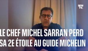 "J'avoue, j'ai eu quelques larmes...": le chef Michel Sarran évoque la perte de sa 2e étoile au guide Michelin