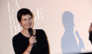 L'écrivaine Christine Angot, élue membre de l'académie Goncourt
