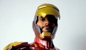 Carlos a fabriqué plusieurs armures d’Iron Man