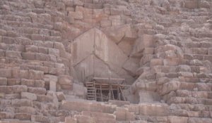 Égypte : un couloir caché découvert dans la Pyramide de Khéops