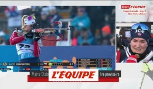 Roiseland : « Une énorme victoire pour moi aujourd'hui » - Biathlon - CM (F)