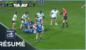 PRO D2 - Résumé FC Grenoble Rugby-US Montalbanaise: 48-17 - J23 - 2022-2023