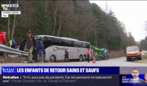 Accident de car scolaire en Isère: les enfants de retour sains et saufs