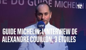 Guide Michelin: l'interview d'Alexandre Couillon, seul chef à décrocher la troisième étoile en 2023