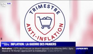 "Trimestre anti-inflation": le dispositif du gouvernement pour lutter contre l'envolée des prix