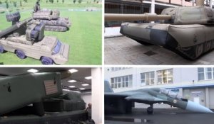 La production de chars gonflables explose depuis le début de la guerre en Ukraine