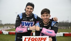 Ocon/Gasly, l'interview croisée - Formule 1 - Alpine