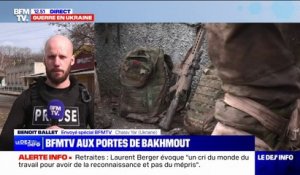 Guerre en Ukraine: aux portes de Bakhmout, les soldats racontent "l'enfer" des combats