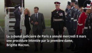 Rumeurs transphobes: la justice annule une procédure intentée par Brigitte Macron
