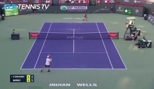 Indian Wells - Murray vainqueur d'un nouveau match marathon