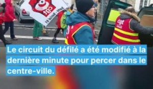Réforme des retraites : un millier de manifestants à Alençon pour l'acte 7