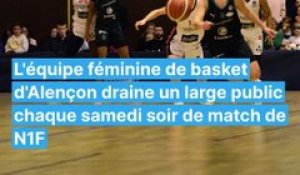 Un samedi soir de basket féminin à Alençon