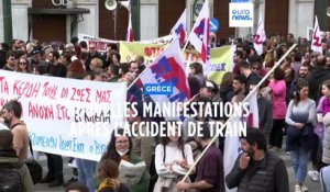 Grèce : nouvelles manifestations après l'accident de train