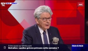 Thierry Breton assure que la réforme des retraites "n'est pas une demande de Bruxelles"
