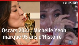 Oscars 2023 : Michelle Yeoh, 1ère femme d'origine asiatique à être sacrée meilleure actrice