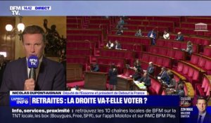 Nicolas Dupont-Aignan, président de "Debout la France" sur le vote de la réforme des retraites: "Les députés LR sont sous le regard des Français"