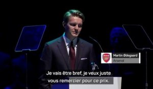 London Football Awards - Ødegaard  : "Partager ce trophée avec toute l'équipe"