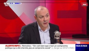 Laurent Berger s'adresse aux parlementaires: "Je leur dis, agissez en responsabilité"