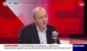 Laurent Berger: "Parfois, quand il y a moins de manifestants dans la rue, il y a plus de colère dans les têtes"