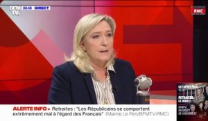 Marine Le Pen: "Nous ferons ce qui est possible, démocratiquement, pour empêcher le vote de la réforme des retraites"