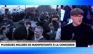 Fabien Villedieu : «On a fait quatre manifestations à plus d’un million et on voit que le gouvernement ne bouge pas»