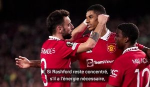 8es - Ten Hag : "Les buts de Rashford reflètent la bonne forme de l'équipe"