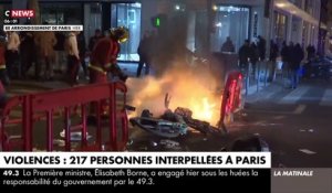 49.3 - Scènes de chaos et de violences dans plusieurs villes de France cette nuit à Paris, Marseille, Nantes, Rennes... Plus de 200 personnes interpellées dans la capitale
