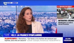 Clémence Guetté:  "On est dans une situation de crise politique qui est à son paroxysme"