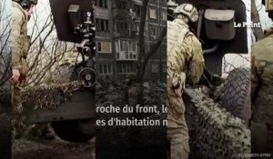 Ukraine: des hommes, des canons et la mort pour défendre Bakhmout