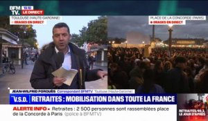 Une mobilisation spontanée en cours à Toulouse contre la réforme des retraites