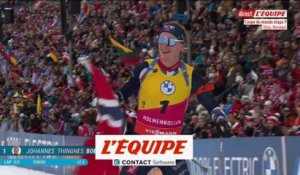 Nouveau succès de Johannes Boe qui devance Fillon Maillet - Biathlon - CM (H) - Oslo