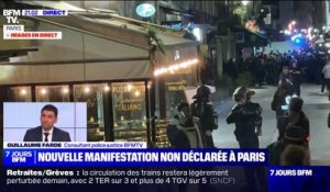 Manifestation non déclarée à Paris: 6 personnes interpellées