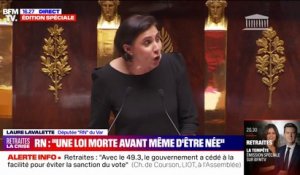 Laure Lavalette (RN): "Alors chiche, allons à la dissolution"