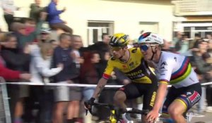 Tour de Catalogne 2023 - Primoz Roglic gagne la 1ère étape au sprint devant... Remco Evenepoel !