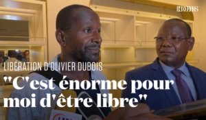 Les premiers mots de l'ex-otage Olivier Dubois après sa libération