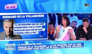 Bernard de La Villardière tacle les grévistes !