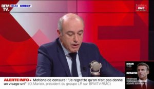 Olivier Marleix: "Il faut espérer" qu'Emmanuel Macron renoue avec le pays "ou il n'ira pas au terme de son mandat"